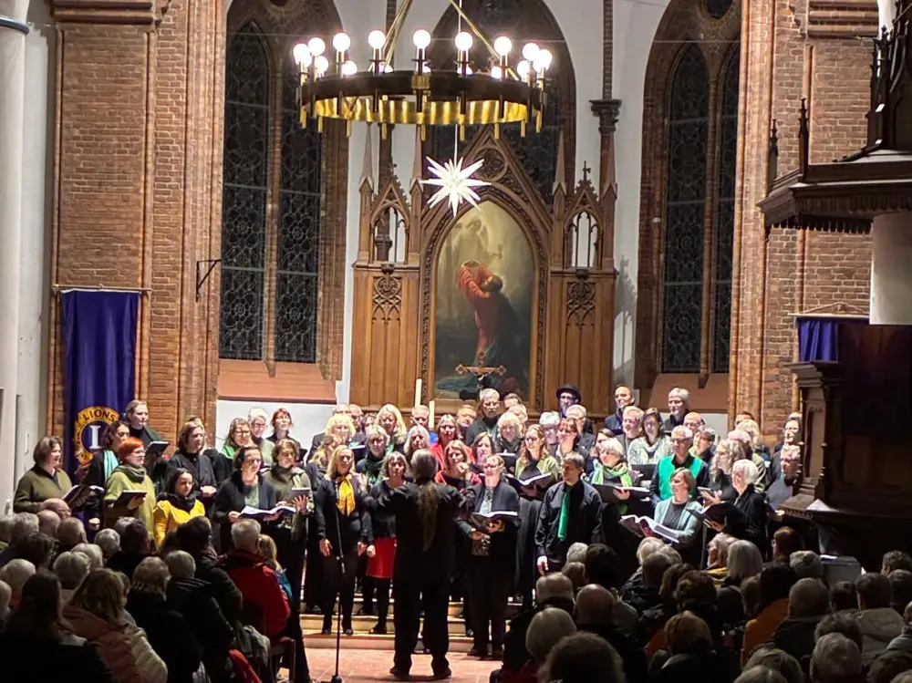 Chorkonzert der Klangfelder in Nortorf